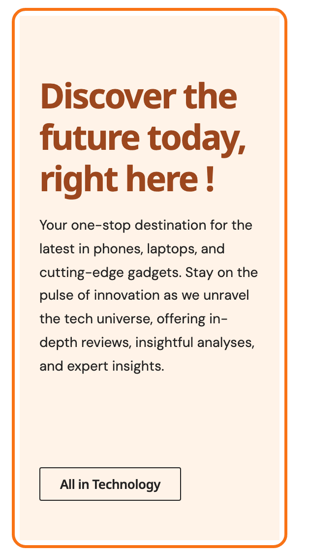 A Foxiz - Call to Action block on the Foxiz PressPulse demo: image, heading, text and buttons